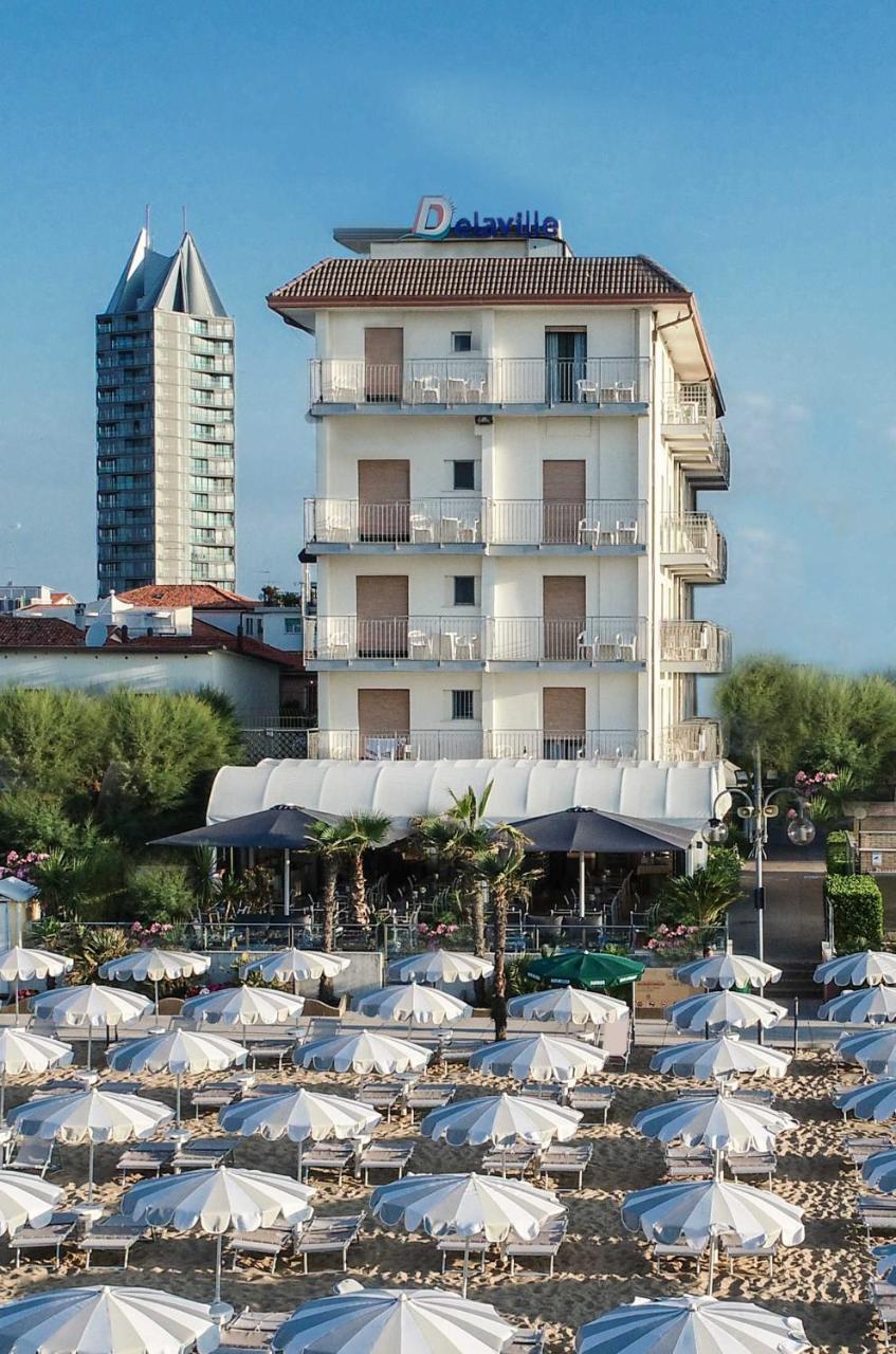 Hotel Delaville Frontemare Лидо-ди-Езоло Экстерьер фото